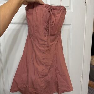 Urban Outfitters Strapless Corset Dress